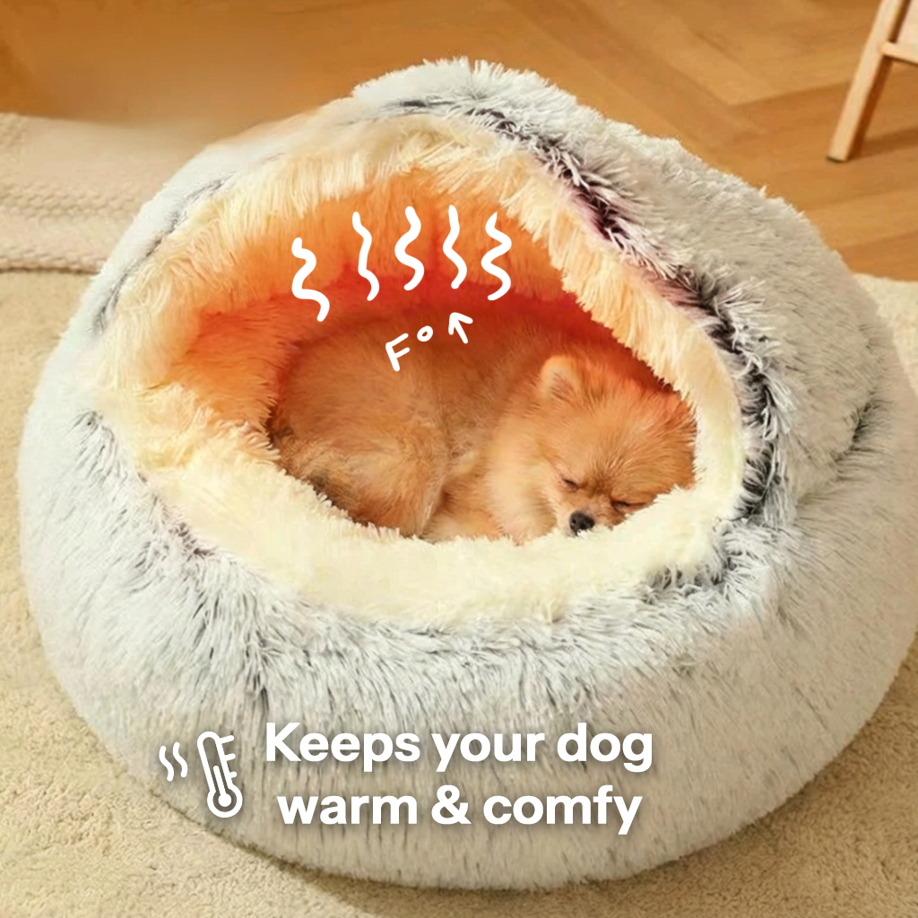 Cozy Calm Semi Nest Pet Bed