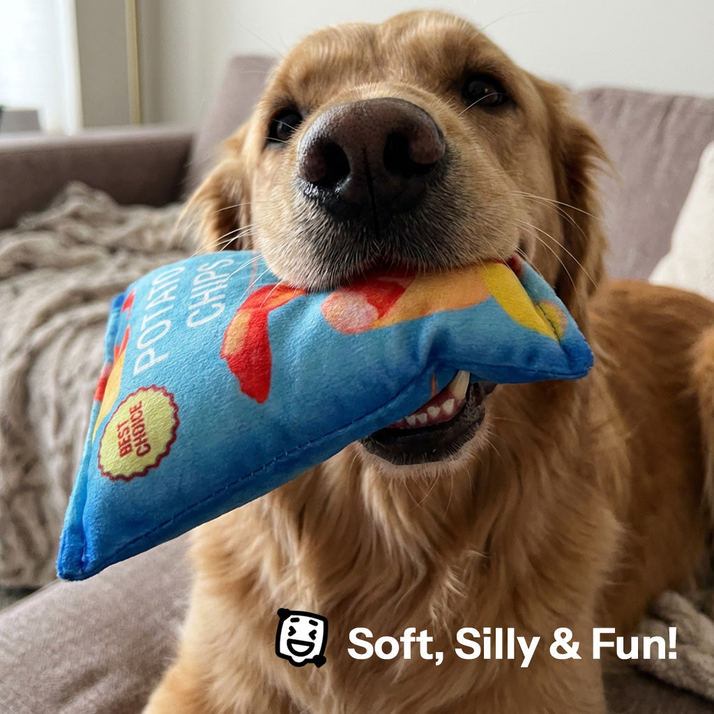 Potato Chips Dog Plush Toy