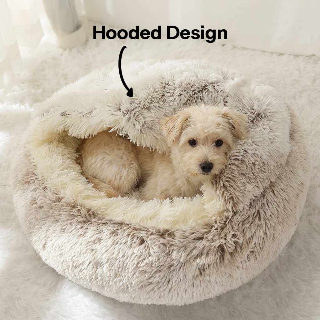 Cozy Calm Semi Nest Pet Bed