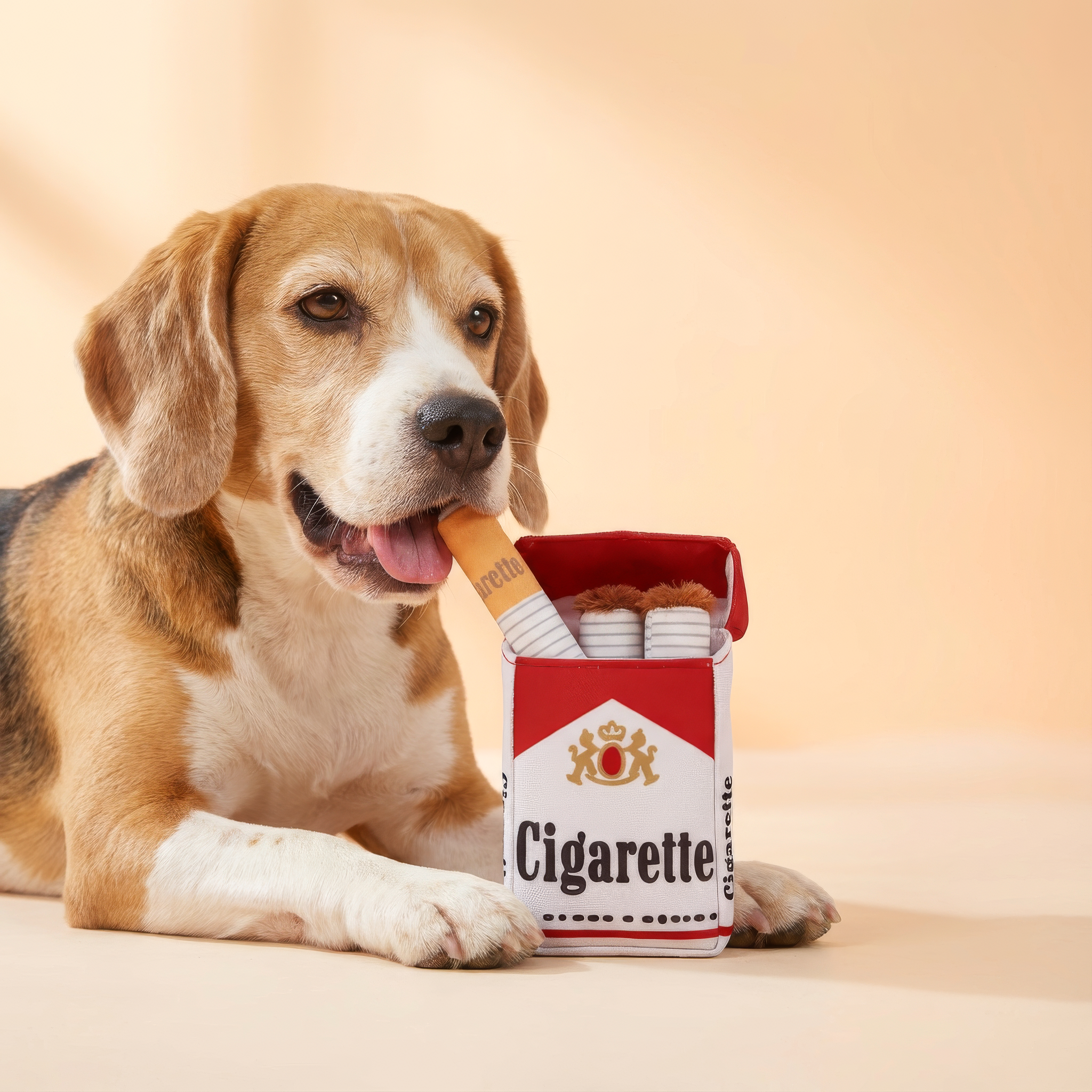 PawCiggs Dog Plush Toy