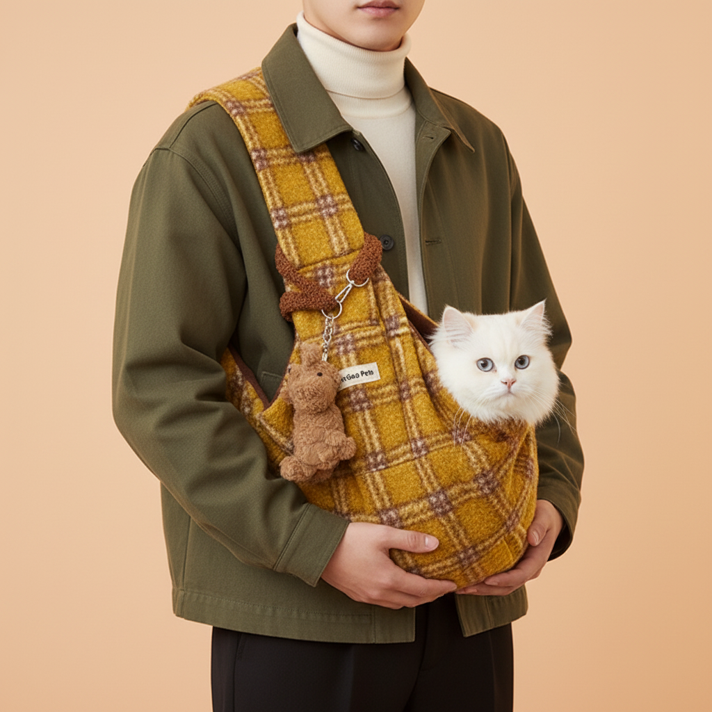 Korean Cross Body Pet Carrier